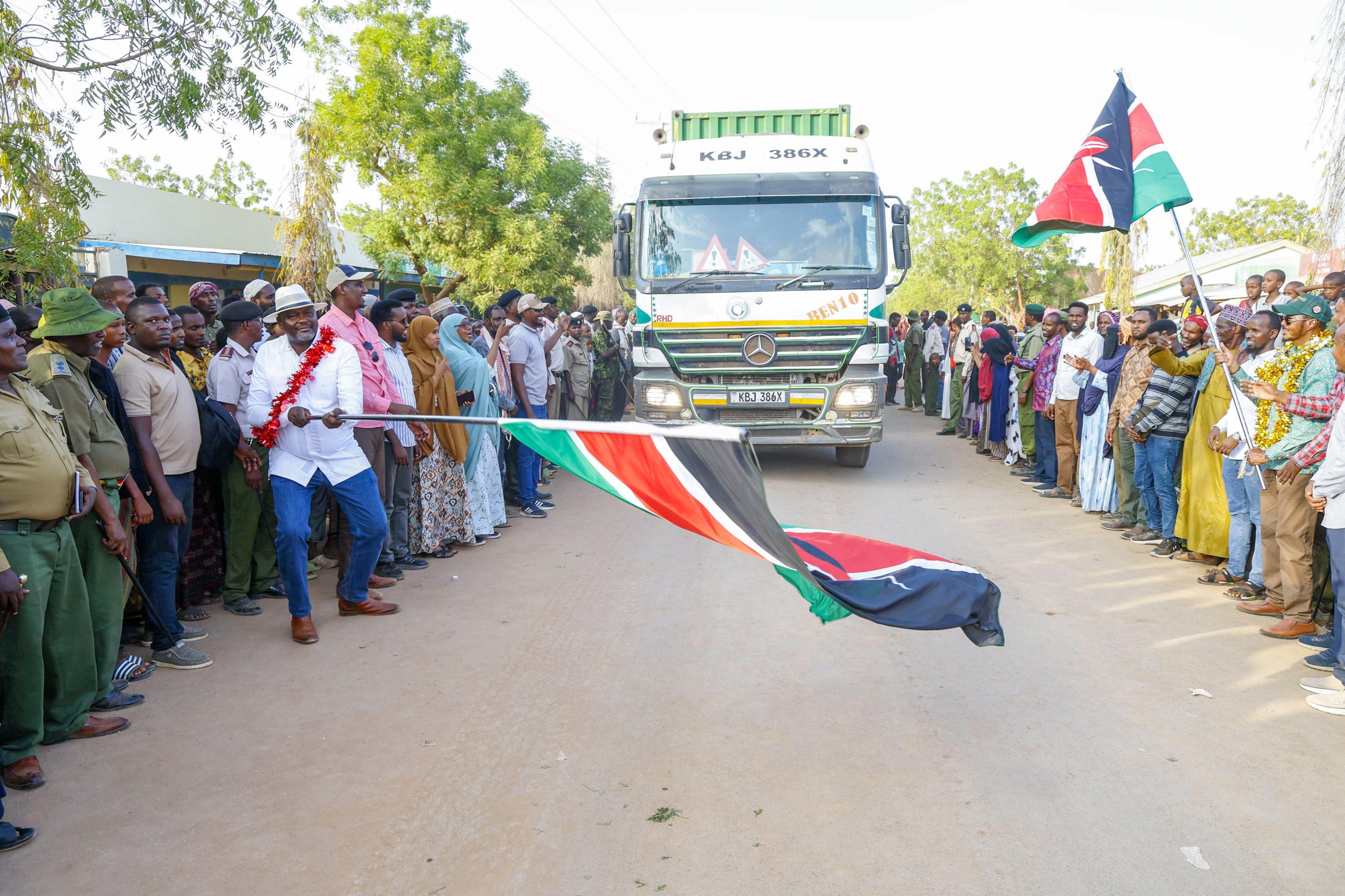 Government Flags Off Emergency Relief Supplies in Eldas as Drought Bites Wajir